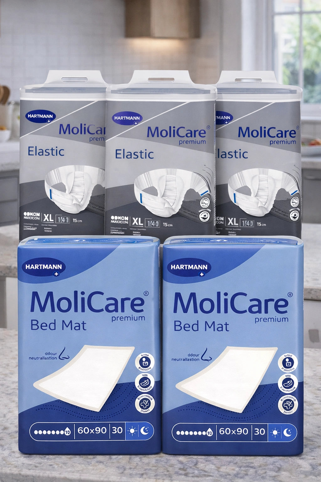 Pack MoliCare Fraldas + Resguardos | Hartmann
