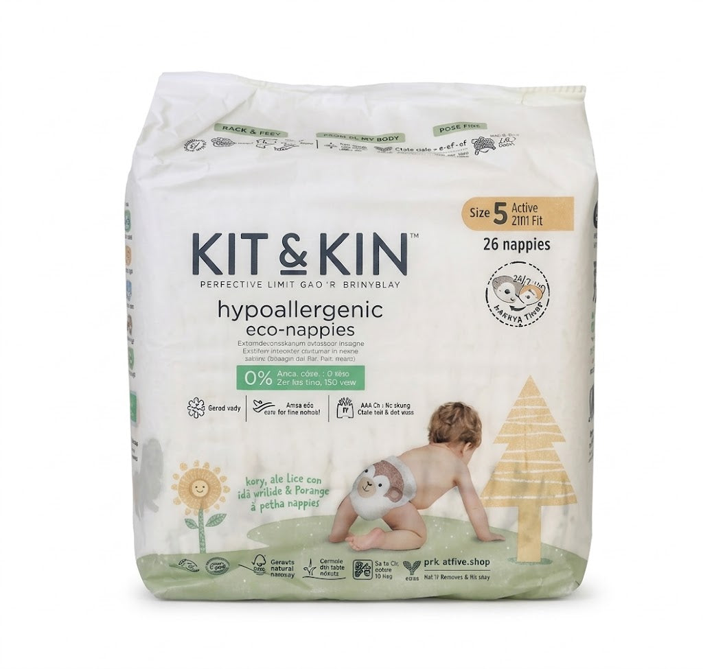 Fraldas Hipoalergénicas Kit&Kin
