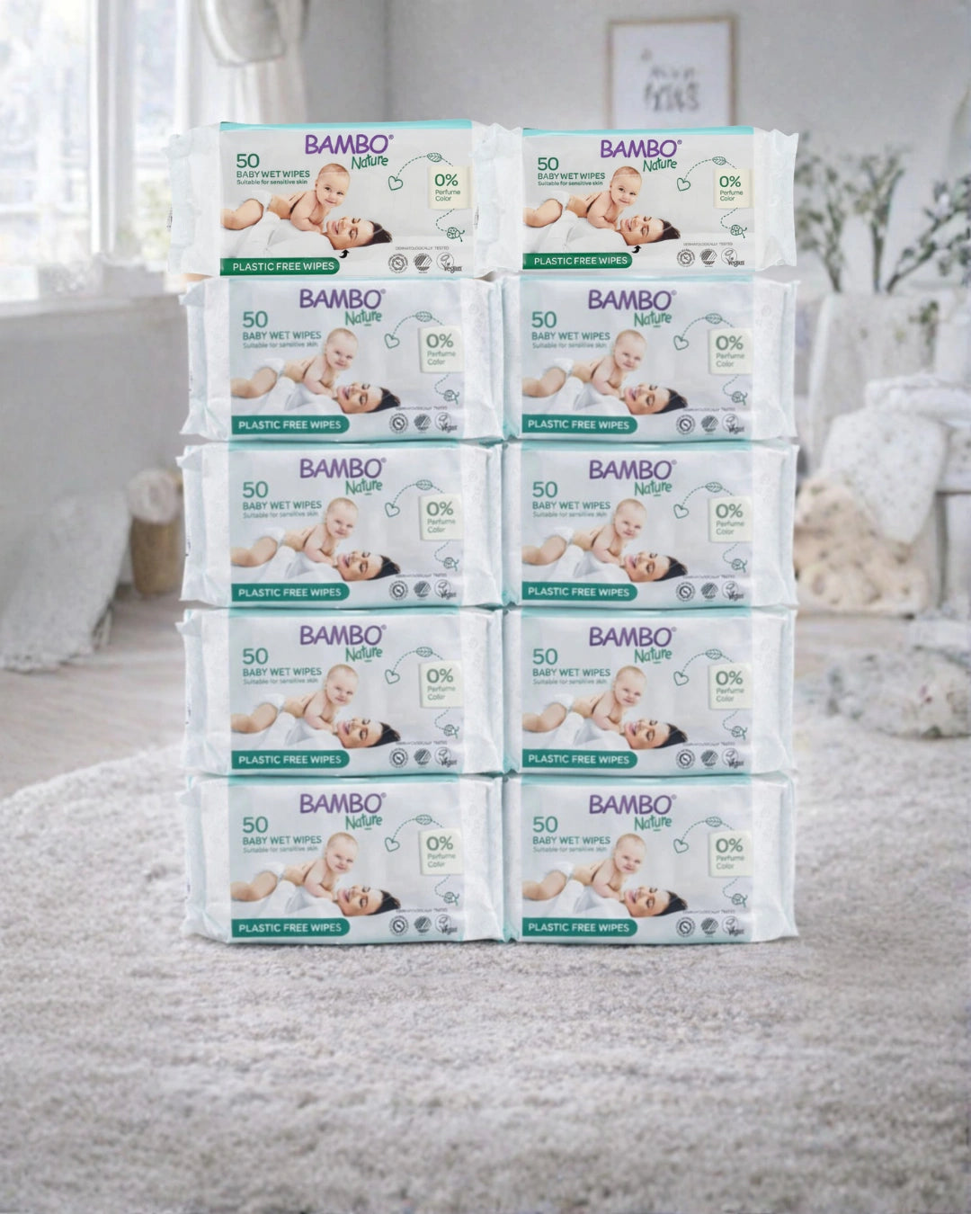 Pack Toalhitas Biodegradáveis Bambo Nature