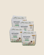 Pack Fraldas Hipoalergénicas Kit&Kin