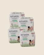 Pack Fraldas Hipoalergénicas Kit&Kin